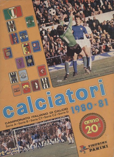 Album calciatori 1980 non - album, 1980-81