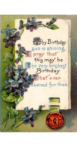 1919 art nouveau cartolina - art,