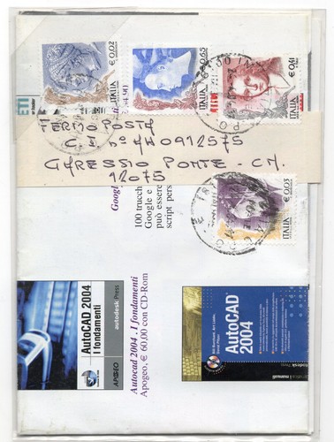 Lettera fermo posta - -, donna