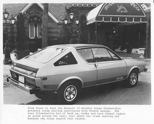 1978 renault gordini coupe - 1978,