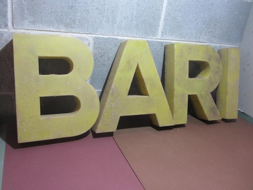 Lettere luminose vintage 4 - lettere,