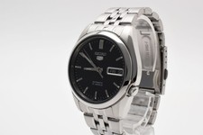 [OTTIME CONDIZIONI con scatola] Orologio Uomo Automatico SEIKO 5 7S26-01V0 Giorno/Data Quadrante Nero GIAPPONE