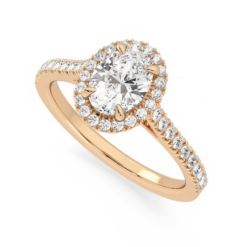Anello oro rosa - in, carati