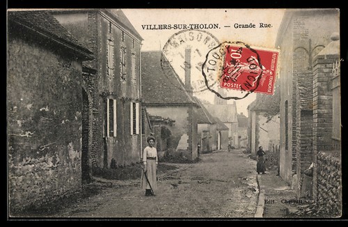 Cpa villiers sur - cpa, villiers-sur-tholon