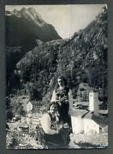 VALSESIA (Vercelli) - RIMA - VALLIGIANE NEL TRADIZIONALE COSTUME - VG. Anni '50