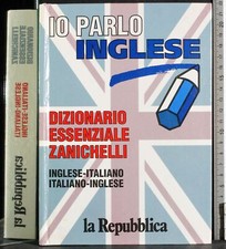 PARLO INGLESE. DIZIONARIO ESSENZIALE ZANICHELLI ING-ITA... AA.VV. REPUBBLICA.