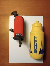 SCOTT bicicletta Borraccia + Borsa sottosella camera aria vintage accessorio
