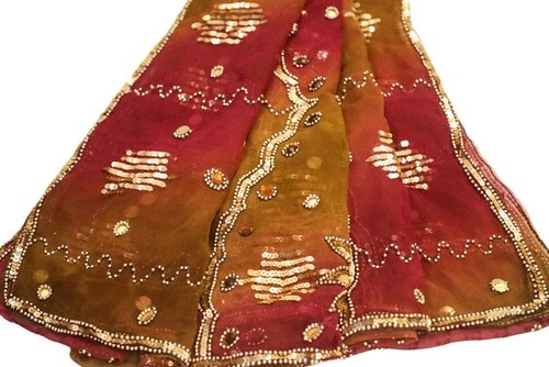 Sciarpa dupatta vintage - sciarpa,