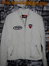 Vintage Ducati corse woman genuine leather biker   jacket '90s  Italy Panigale