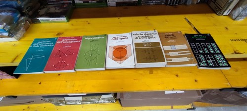 Libri vintage matematica - libri,