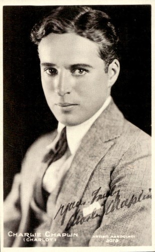 Cartolina charlie chaplin - cartolina,