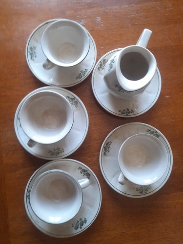 Set tazze caffè piattini - set,