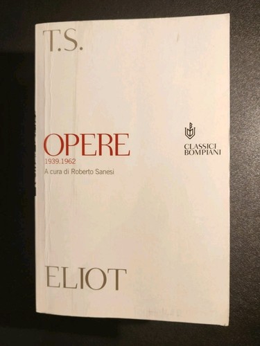 Thomas stearns eliot opere - stearns,