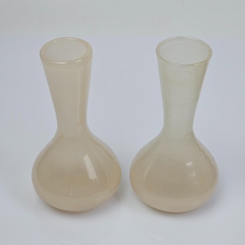 Coppia vasetti vintage vetro - coppia,