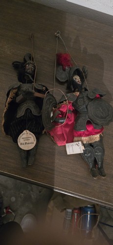 Coppia pupi siciliani - coppia,