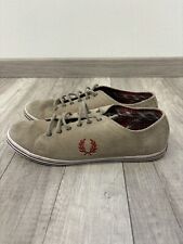 Scarpe Sneakers Fred Perry - Scamosciato Beige - Taglia 42
