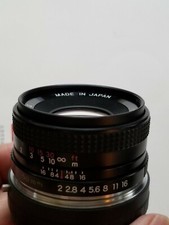 Obiettivo Contax/Zeiss C/Y Yashica 50 mm f/2.0 per fotocamere Sony a1 a7C a7S III NEX