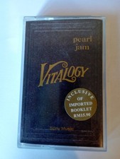 Pearl Jam - Vitalogy - MC Cassetta Versione Rara Import Malaysia con Libretto 