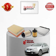 KIT TAGLIANDO 4 FILTRI VW GOLF V 2.0 TDI 100KW 136CV DAL 2003 ->