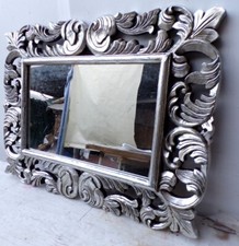 Specchio barocco in legno