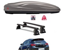 BOX AUTO PORTAVALIGE ALL TIME 480+BARRE PORTATUTTO PER OPEL ASTRA BERLINA 2010