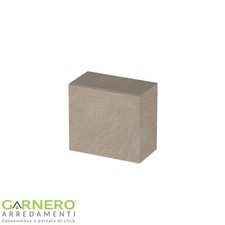 Pensile cubo sospeso con anta reversibile 55x50h cm tortora SUNSET