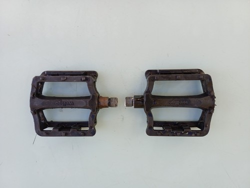 Wellgo pedali flat plastica - flat,