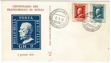 1959 FDC ALA ITALIA CENTENARIO