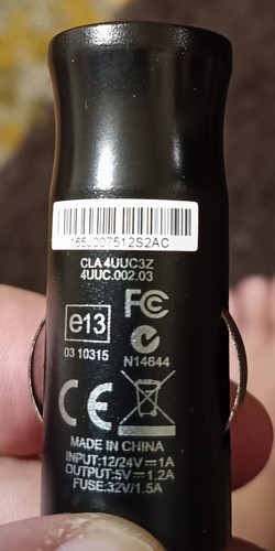 Caricatore adattatore auto - adattatore,