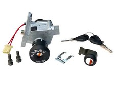 KIT SERRATURE BLOCCHETTO AVVIAMENTO CON CHIAVI PER HONDA SES 125-150 Dylan 02-04