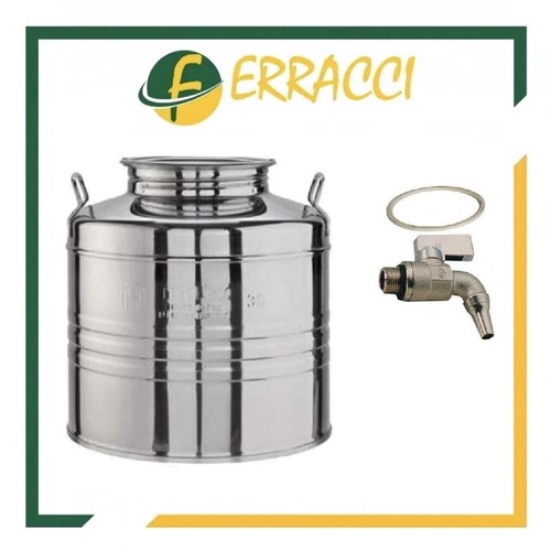 Fusto olio olivari inox - 30, inox+