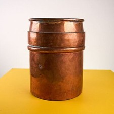 contenitore vintage in rame