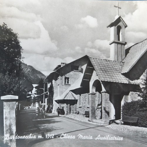 Cartolina antica bardonecchia - cartolina,
