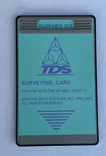 Scheda tds survey per - scheda, gx