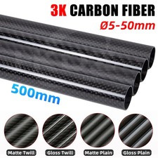 Tubo fibra di carbonio 3K