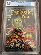 FANTASTIC FOUR #49 CGC 4.5 - MARVEL KEY - FIRST FULL APPEARANCE  GALACTUS