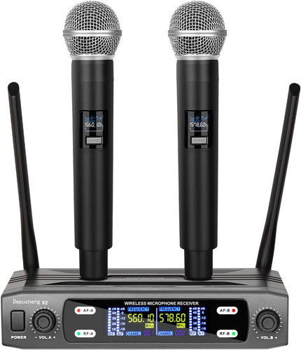 Microfono senza fili vhf - senza, con