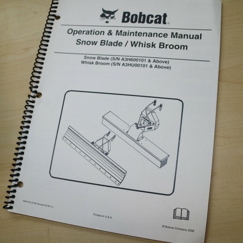 Bobcat snowblade whisk - snowblade, scopa