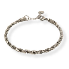 Bracciale Corda Treccia 4 mm