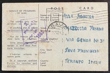 POSTA PRIGIONIERI DI GUERRA-DA