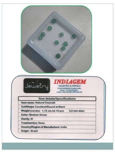 Lotto smeraldi taglio - smeraldi,