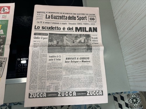 Giornale calcio ristampa - calcio,