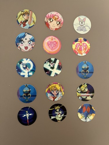 Sailor moon lotto - moon, pog