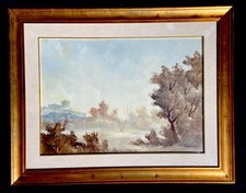 Olio su Tela - Paesaggio - a