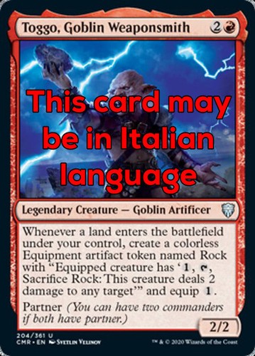 Mtg toggo goblin - mtg, 4x