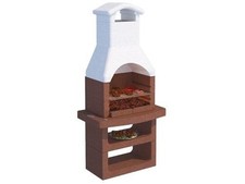 Barbecue beton carbone - beton,