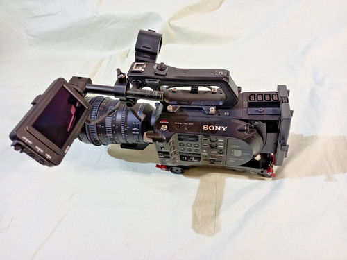 Kit videocamera sony pxw - videocamera,