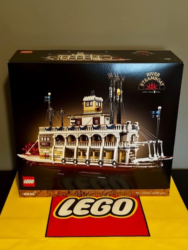 Lego 21356 battello vapore - 21356,