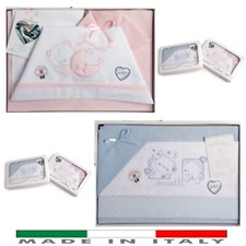 Set Lenzuola Neonato 100%