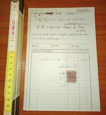 Padova, vendita aratro 1892